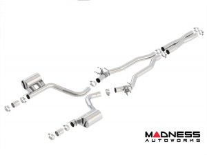 Dodge Challenger Hellcat Performance Exhaust by Borla - Cat-Back Exhaust - Factory Valance